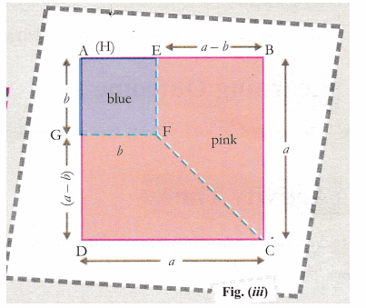 CBSE Class 9 Maths Lab Manual – Algebraic Identity (a2 – b2) = (a – b)(a + b) 3